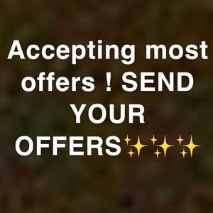 ✨✨✨✨SEND OFFERS✨✨✨✨